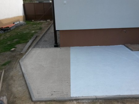 zrovnanie,fólia,pokládka